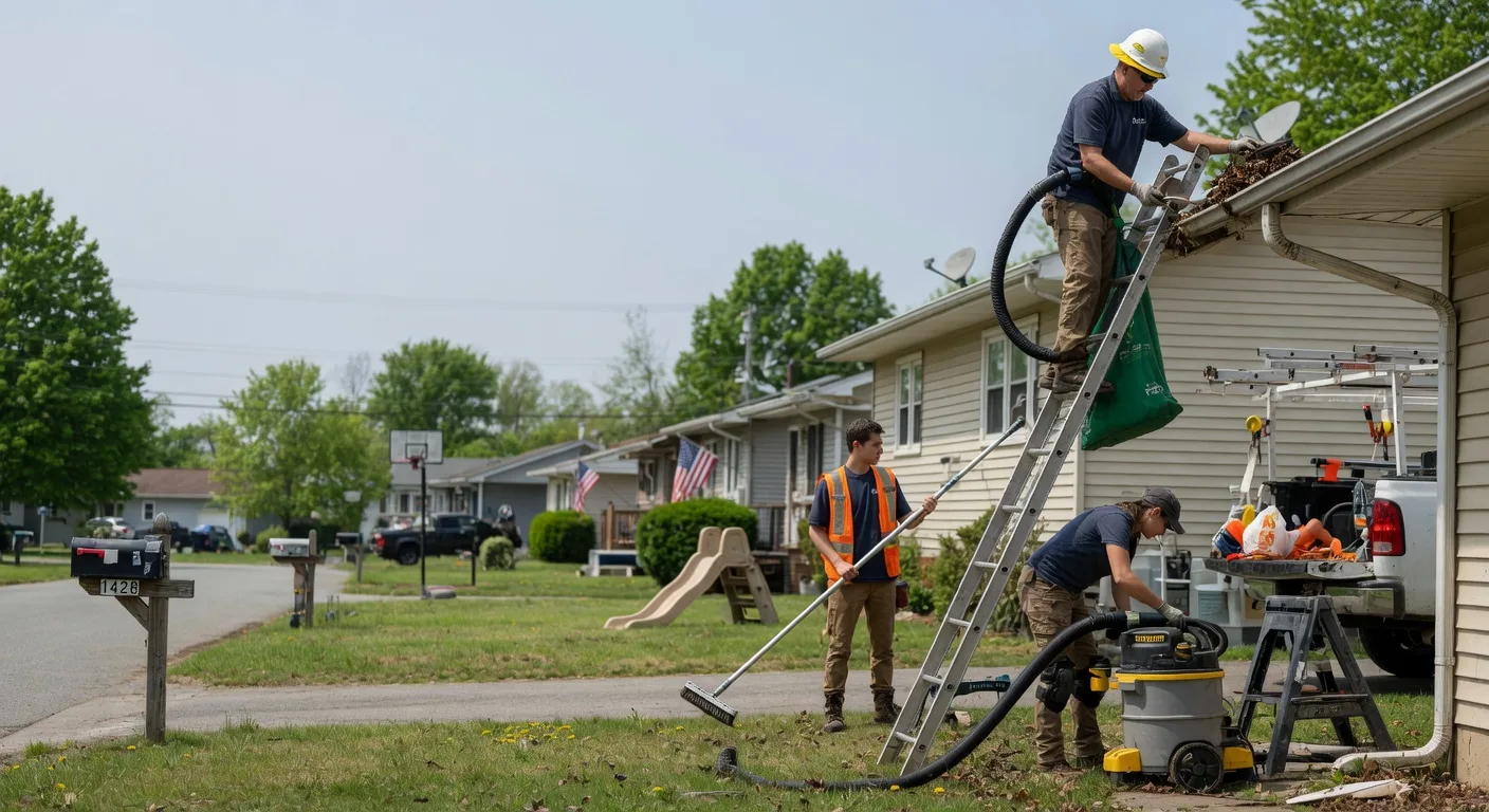 Gutter Installation in Spurlockville, WV near me
